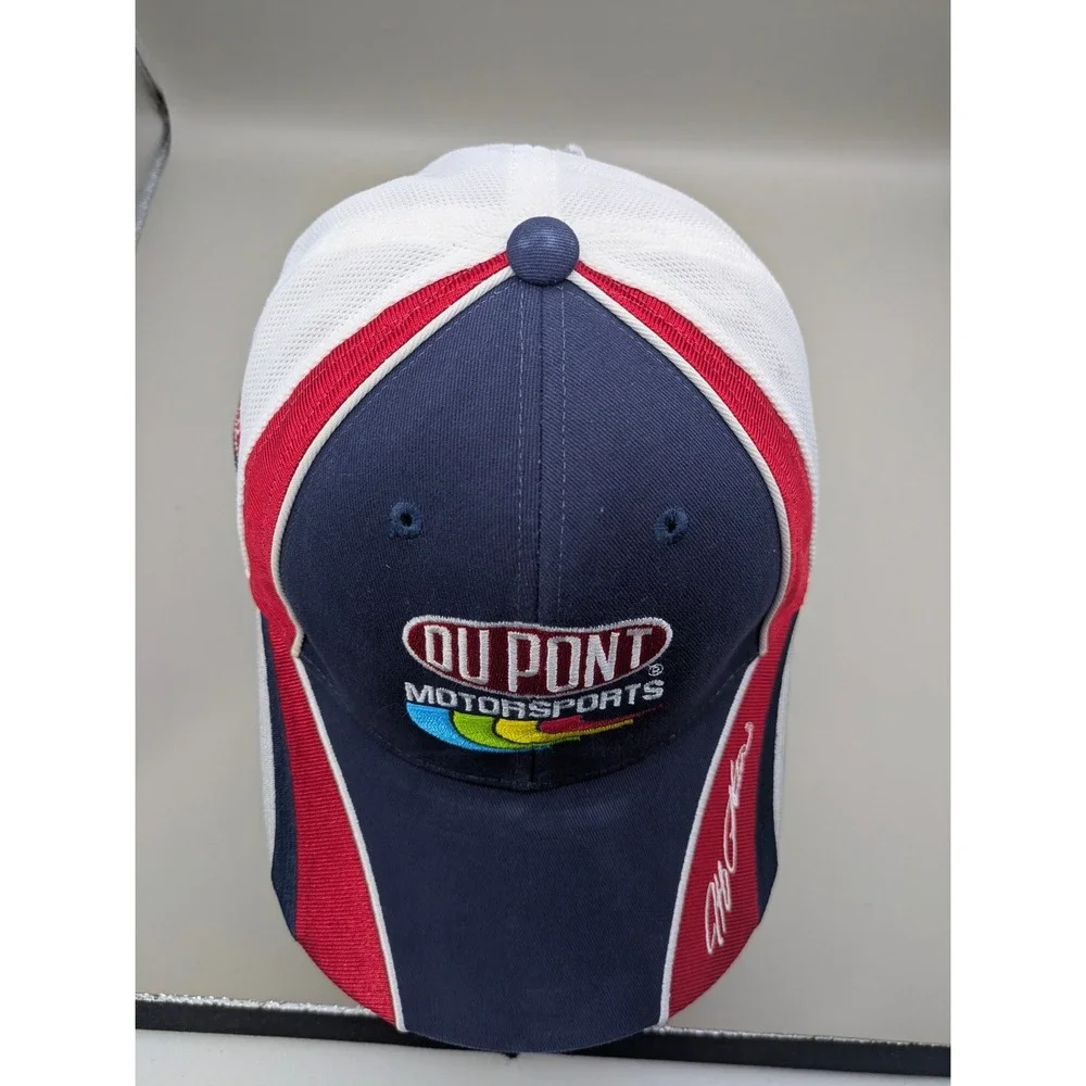 Chase Authentics‎ Jeff Gordon DuPont Motorsports NASCAR Hat Navy Blue Red 24